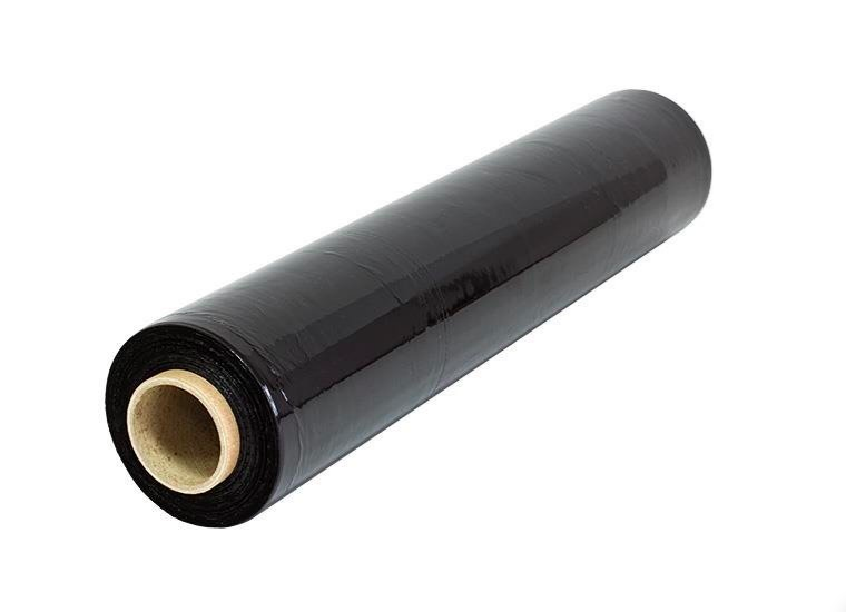 Folia stretch czarna - 2,5 kg netto